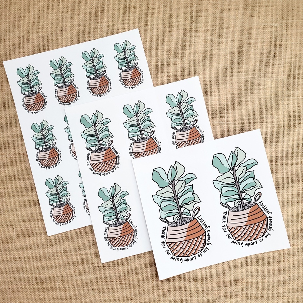 LB002 Thank You Poshmark Sticker [Price Firm] - Picture 9 of 14